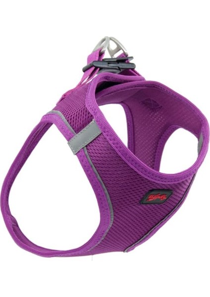 Airmesh Mor Göğüs Tasması Large