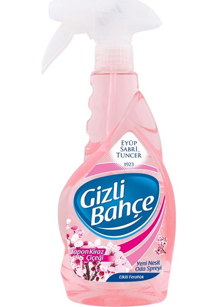 Gizli Bahçe Yeni Nesil Oda Spreyi Japon Kiraz Çiçeği 500 ml