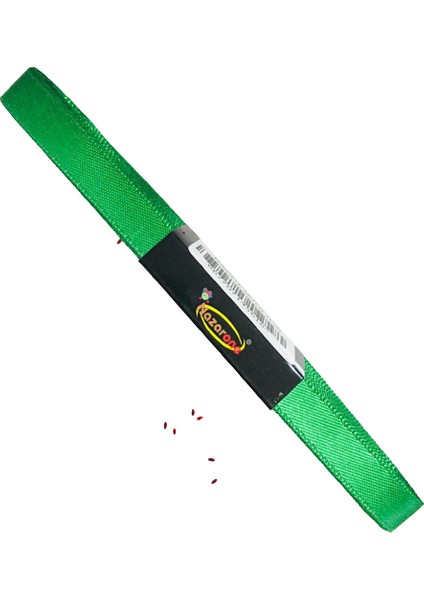 Kurdele Saten Yeşil 1cm x 10M