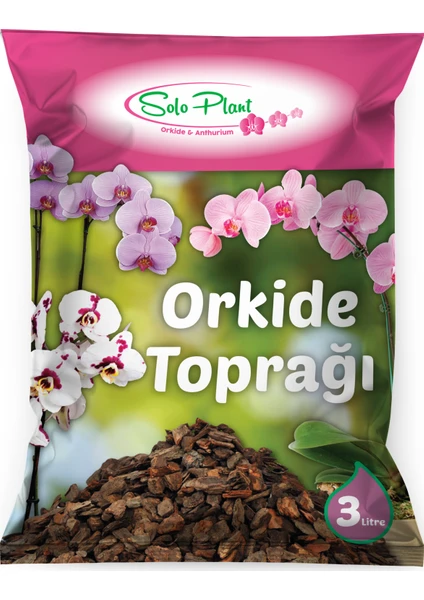 Solo Plant Orkide Toprağı 3 Lt