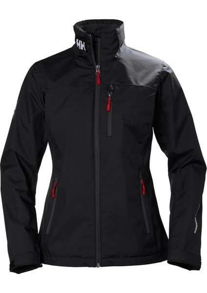 Hh W Crew Jacket Kadın Mont / Kaban HHA.30297 HHA.991 Siyah