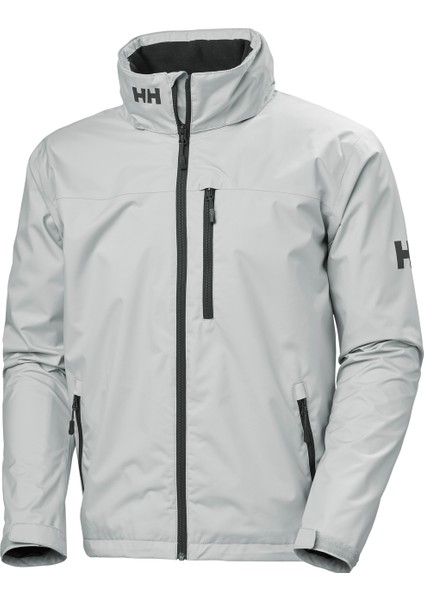 Crew Hooded Erkek Gri Mont