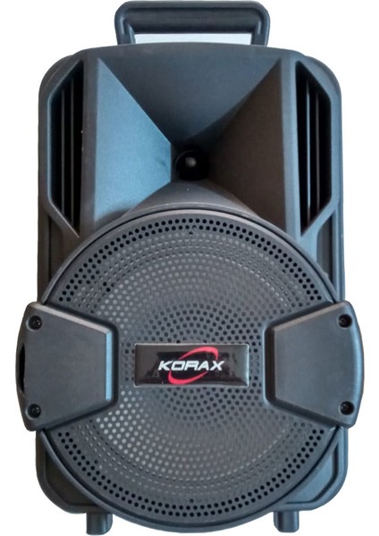 -Hitech HT-820 20 cm Hop.+Uhf Mikrofon (1el 1yaka )Usb/sd+Fm+Blue