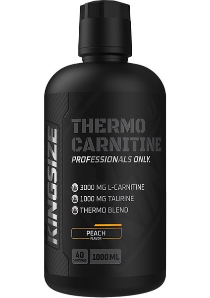 Kingsize Nutrition Thermo Carnitine 1000 ml Şeftali