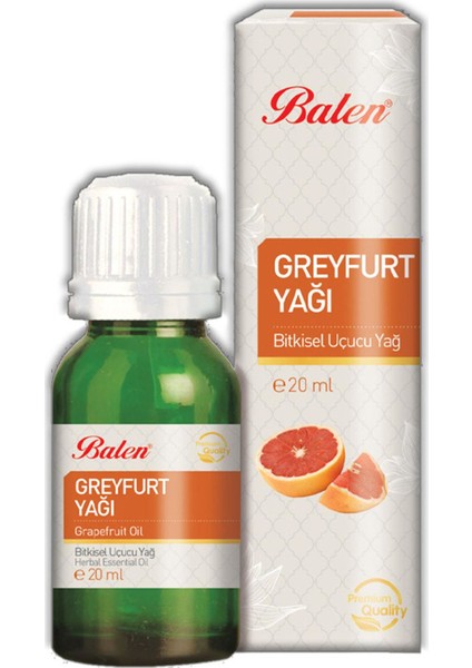 Greyfurt Yağı 20 ml x 4 'lü