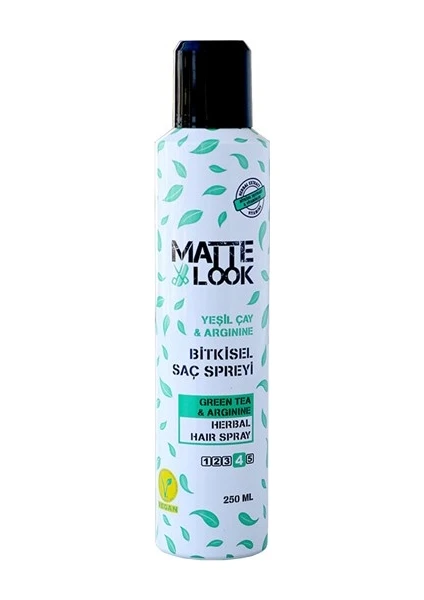 Matte Look Bitkisel Saç Spreyi 250 ML