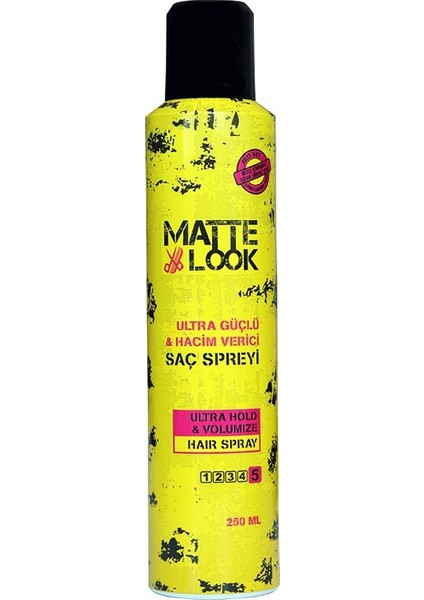 Ultra Güçlü Saç Spreyi 250 ML