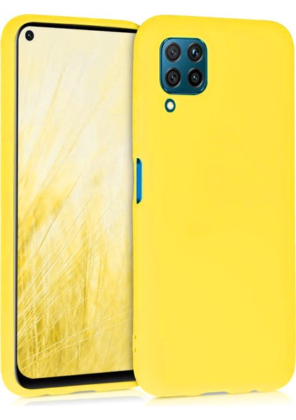 Huawei P40 Lite Lansman Yeni Nesil Kılıf Içi Kadife Sarı