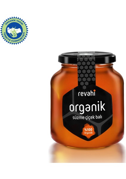 Organik Polifloralı Süzme Çiçek Balı (450Gr)