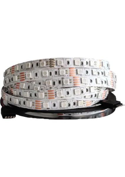 3 Çipli Silikonsuz Rgb Şerit LED Iç Mekan LED 20 Metre