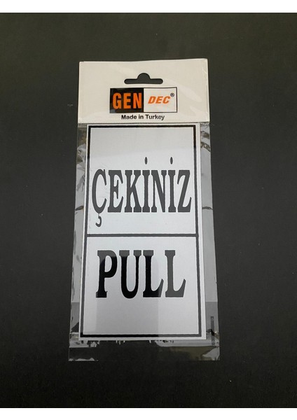 Yönlendirme Çekiniz 8 x 15 cm