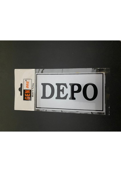 Yönlendirme Depo 8 x 15 cm