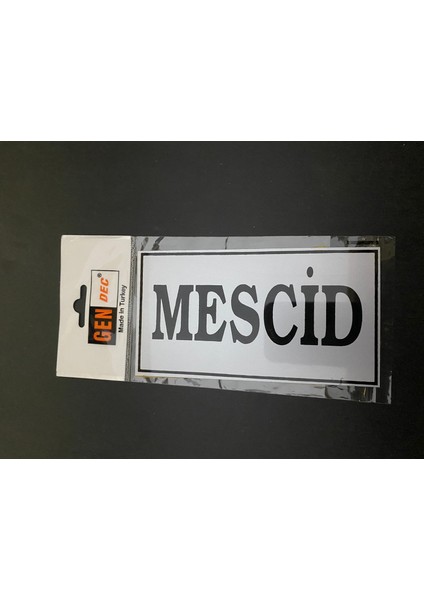 Yönlendirme Mescid 8 x 15 cm