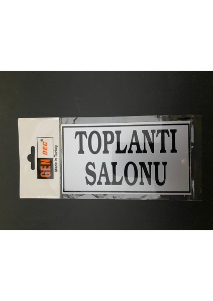 Yönlendirme Tolantı Salonu 8 x 15 cm