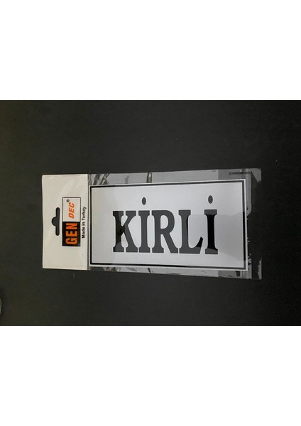 Yönlendirme Kirli 8 x 15 cm