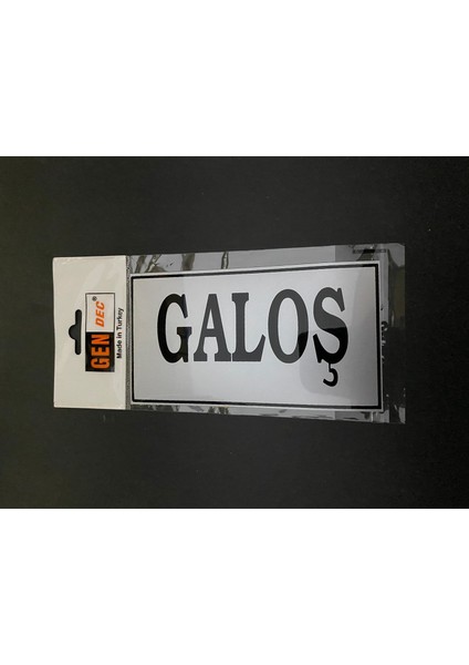 Yönlendirme Galoş 8 x 15 cm
