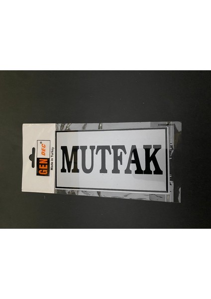 Yönlendirme Mutfak 8 x 15 cm