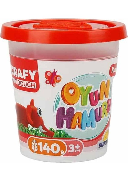 Crafy 4'lü Oyun Hamuru 560 gr.