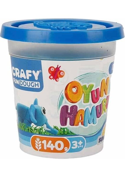 Crafy 4'lü Oyun Hamuru 560 gr.