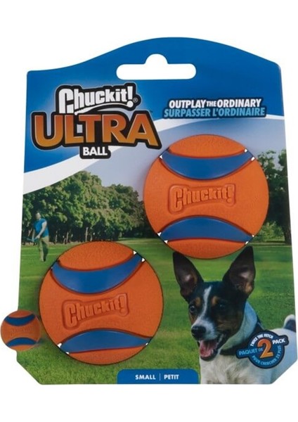 Chuckit! Ultra Ball 2'li Köpek Oyun Topu Küçük Boy