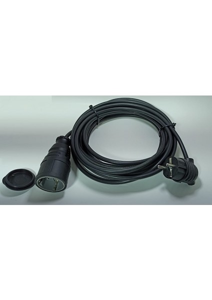 Tekli Kauçuklu 3 x 1.5 mm Uzatma Kablosu 5 Metre