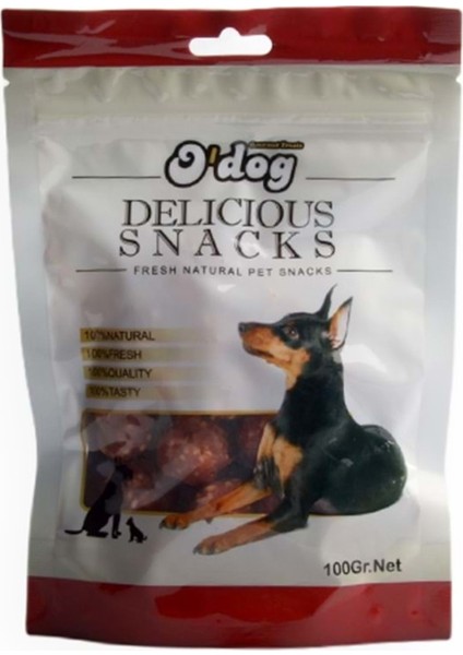 O Dog Dana Etli Lezzet Topları Köpek Ödülü 100 Gr