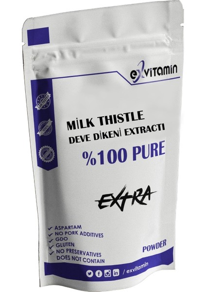 Milk Thistle Deve Dikeni Extract I Saf 75  gr