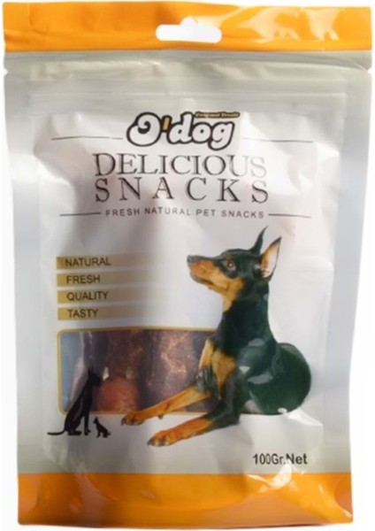 O Dog Tavuk, Ördek, Ciğerli Çubuk Köpek Ödülü 100 Gr