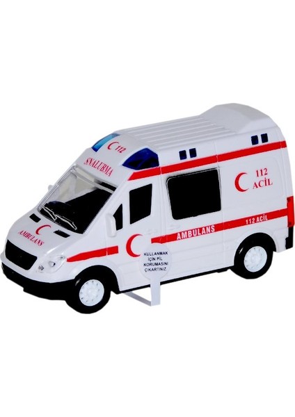 CNL-9999 Işıklı Sesli Pilli Ambulans