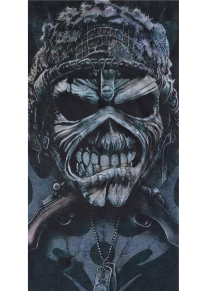 Black Skull Bandana