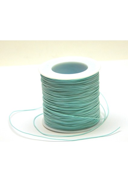 Paraşüt Ipi Bileklik Ipi 10 Metre Çap: 1mm Mint Yeşili