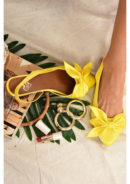 Sarı Kumaş Kadın Babet Numaralı fiyatları