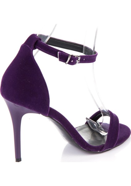 Mor Kadın Topuklu Ayakkabı 9922112602 fırsatları