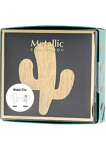 Gold Kaktüs Klips SC200471