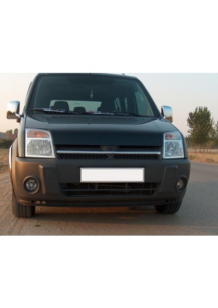 Ford Connect Krom Ön Panjur 2002-2006 Tek Parça Paslanmaz Çelik