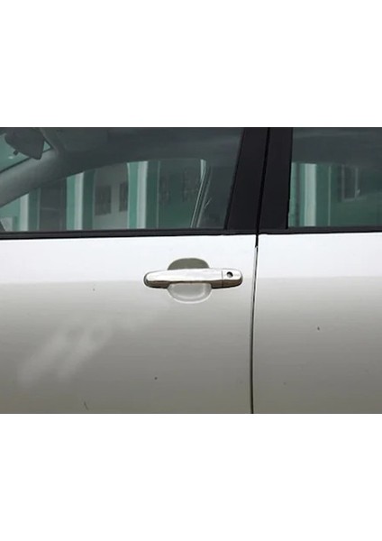 Toyota Yaris Krom Kapı Kolu Tk 2006-2012 Paslanmaz Çelik