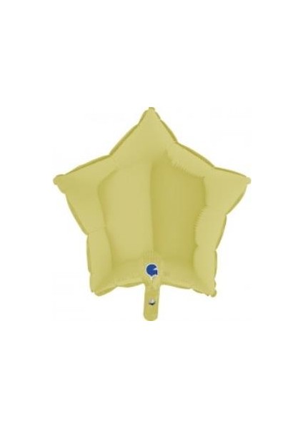 Folyo Balon Yıldız Sarı Mat 18'' D.ü 6tl