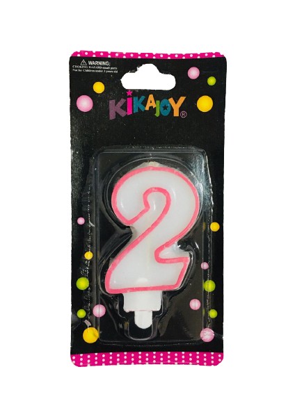 Pasta Mumu Rakam 2 Pembe Beyaz