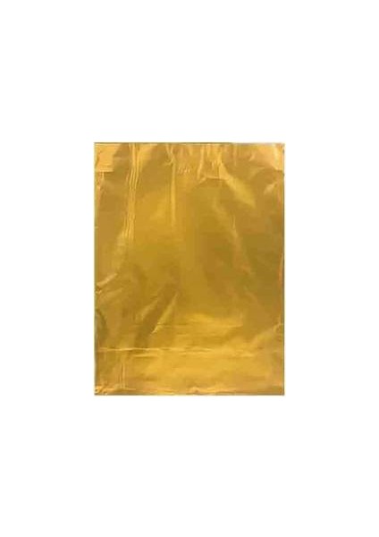 Hediye Poşeti Metalize 40CM x 60CM Gold - 1 Adet