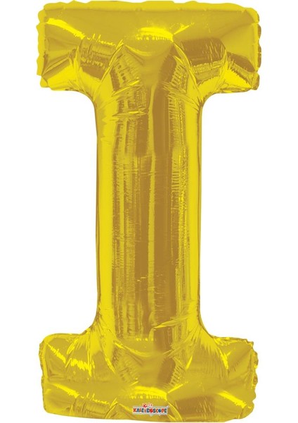 Folyo Balon Harf I Gold 34'' (86CM) 6305857561990