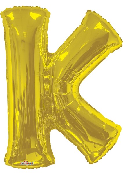 Folyo Balon Harf K Gold 34'' (86CM) fiyatları