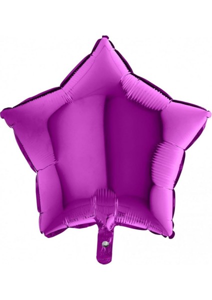 Folyo Balon Yıldız Mor 18'' D.ü 6tl