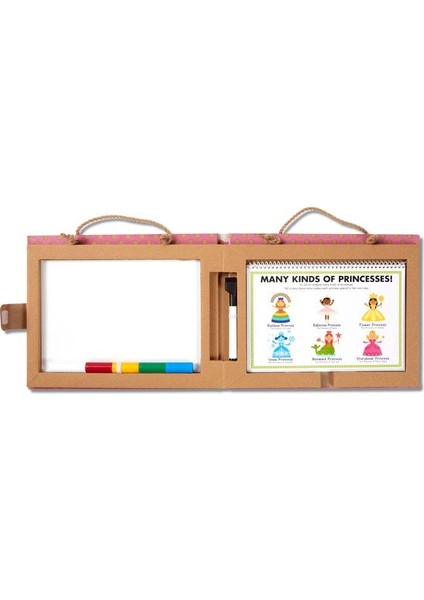 Melissa & Doug Oyna, Çiz, Yarat Prenses Manyetik Aktivite Seti