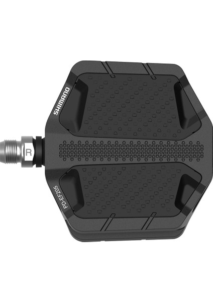 Pedal Düz Alüminyum PD-EF205 Siyah