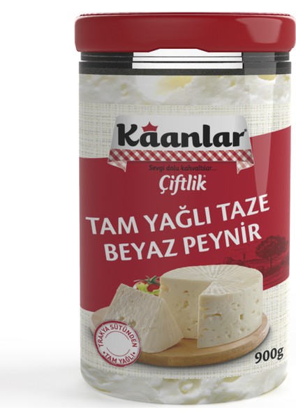 Tam Yağlı Çiftlik Beyaz Peyniri 900 gr