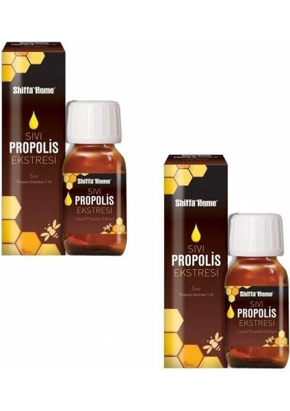 2 Kutu Shiffa Home Aksu Vital Sıvı Propolis Ekstresi 2 x 50 ml