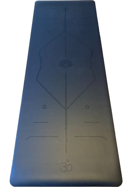 Rubber Yoga Mat Laser Line 3 Mm. Siyah fiyatları