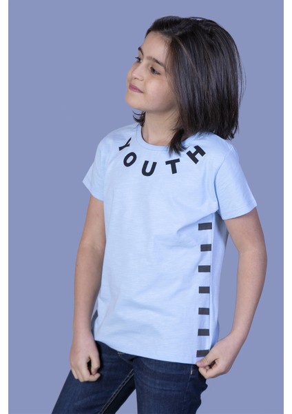 Erkek Çocuk T-Shirt Youth Baskılı