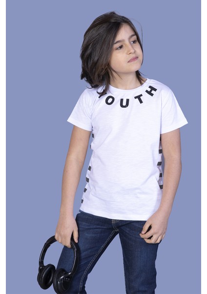 Erkek Çocuk T-Shirt Youth Baskılı