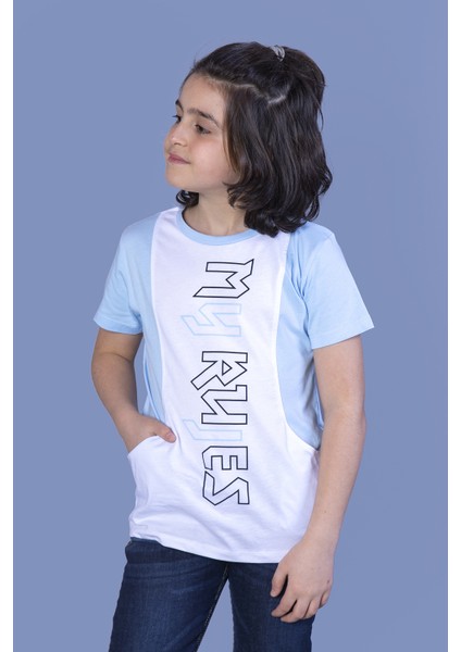Erkek Çocuk T-Shirt My Rules Baskılı